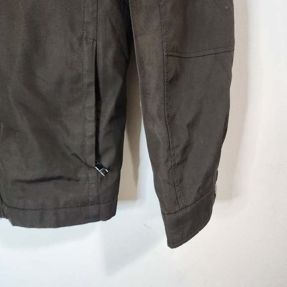 Marc New York Andrew Mark Mens Large Zip Snap Bomber Style Multi Pocket Jacket - Picture 4 of 12